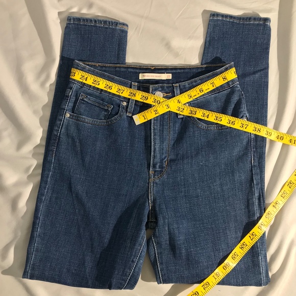 🎉 HP 🍾 Levi Strauss & Col 721 Hi-Rise Skinny - Picture 2 of 9